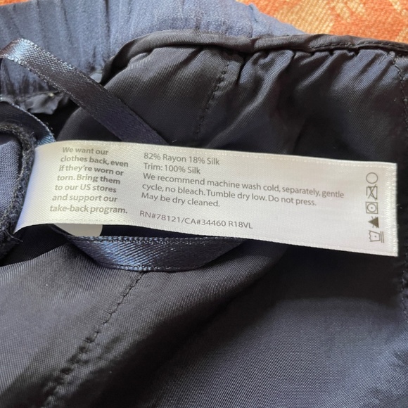 Eileen Fisher velvet pants - Picture 4 of 6